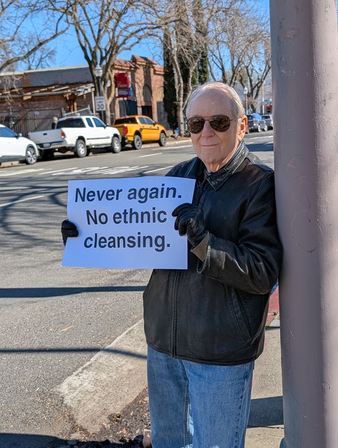 No Ethnic Cleansing rally 2