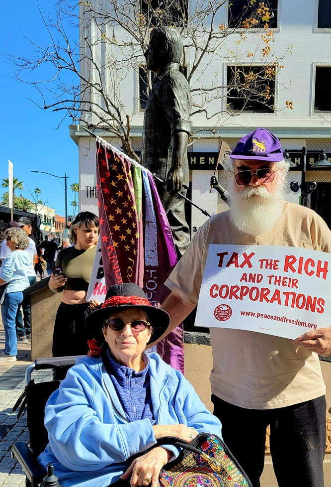 Riverside anti democracy action 0325 2