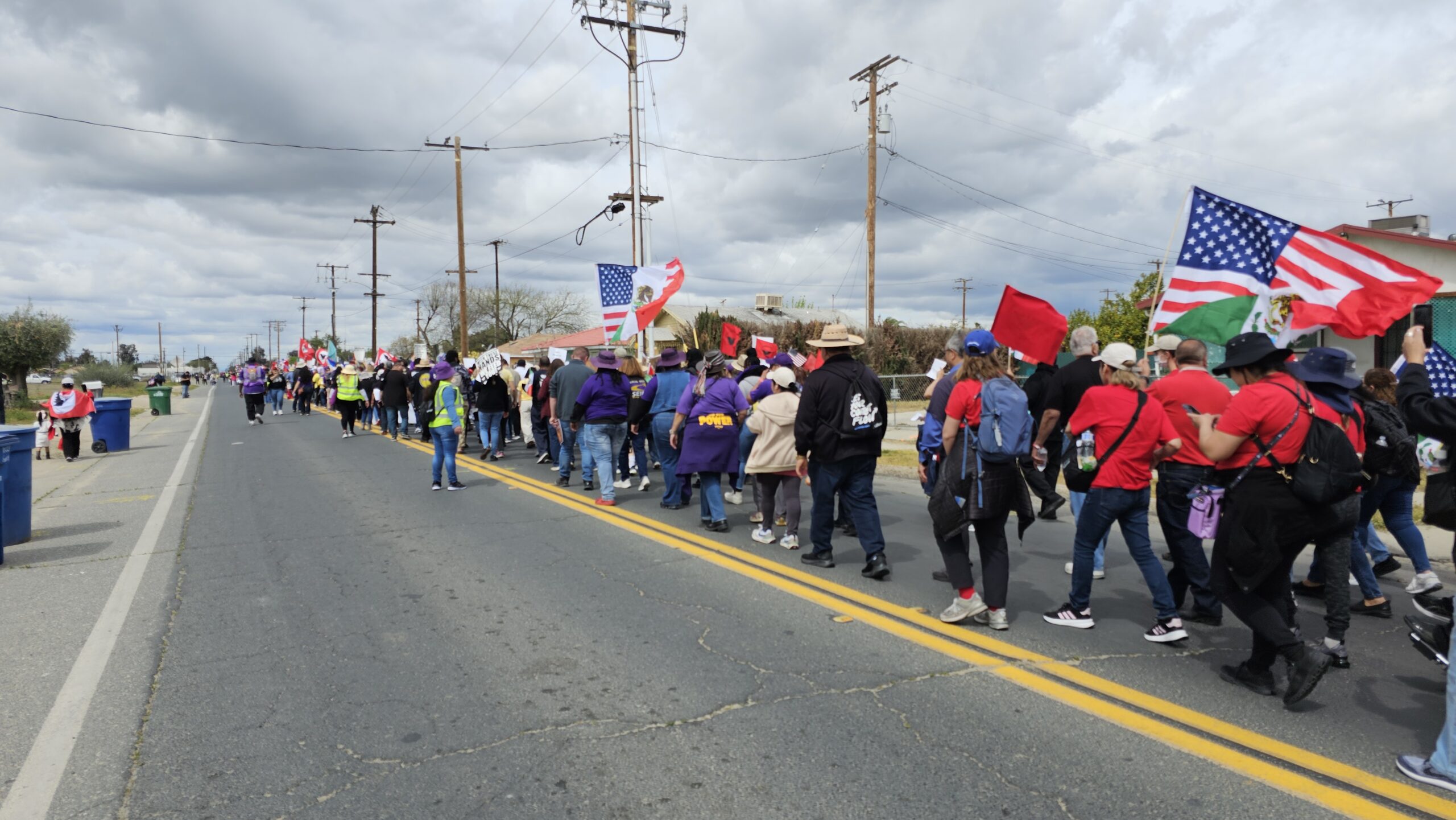 Chavez march Delano 4