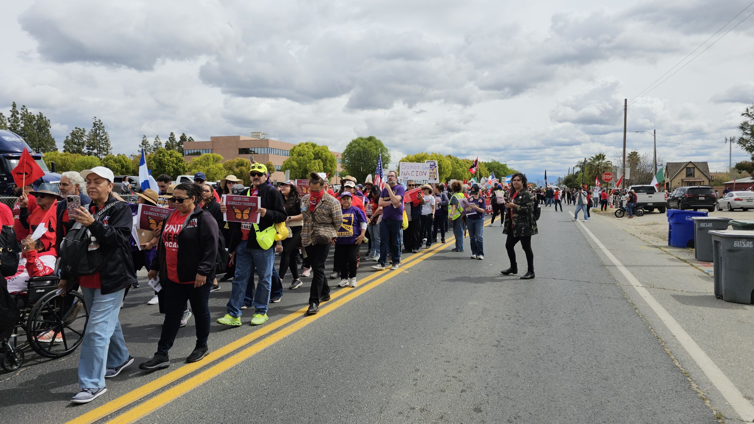 Chavez march Delano 5