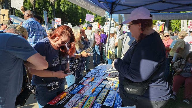 No Kings PFP Sacramento   Booth 2