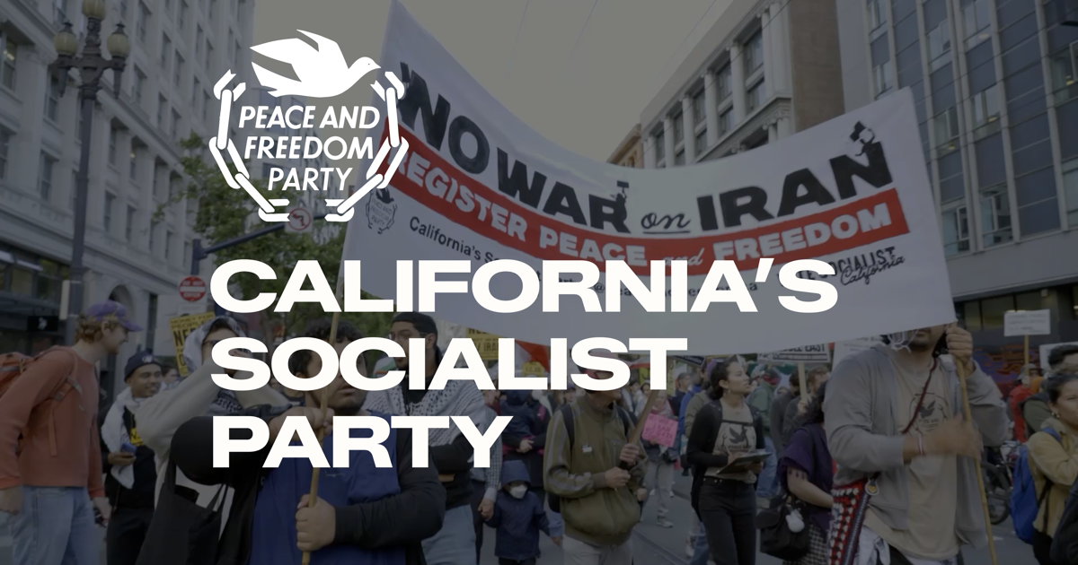 positions on legislation Archives - Peace and Freedom Party